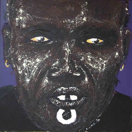 Afrikaner I - ein Kunstwerk von Simone Döscher
