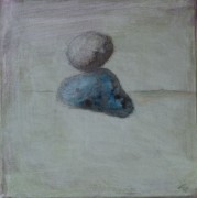 Der Stein des Anstoßes - ein Kunstwerk von Simone Döscher